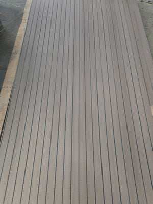 SPC marmeren wandpanelen - Latten naturel walnoot - 263x122cm 4mm (Met kliksysteem)