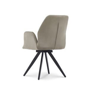 Eetkamerstoel Britt Velvet Beige