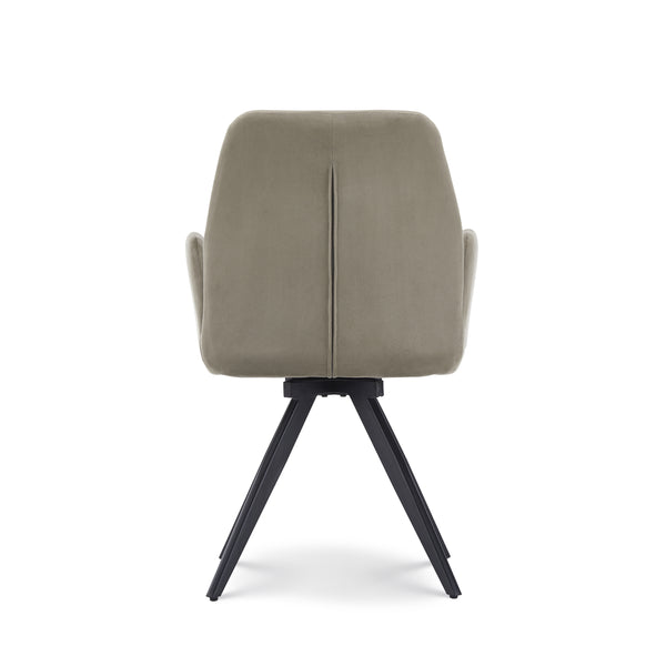 Eetkamerstoel Britt Velvet Beige