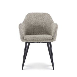Eetkamerstoel June Bouclé Taupe