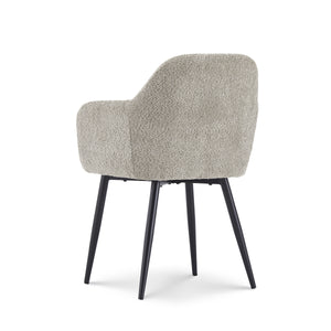 Eetkamerstoel June Bouclé Taupe