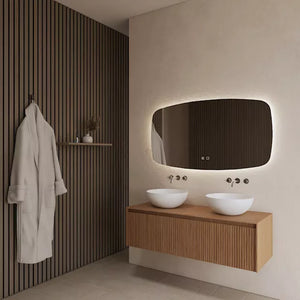 Gliss Design Timotheus badmeubel met ribbelfront Pure