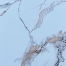 PVC marmeren wandpanelen - Hoogglans Calacatta wit - 260x122cm