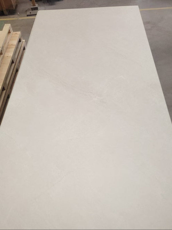 SPC marmeren wandpanelen - Urban light concrete beige - 263x122cm 4mm (Met kliksysteem)