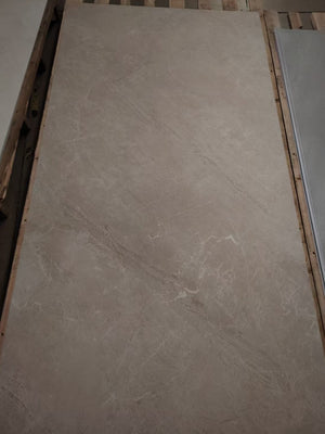 SPC marmeren wandpanelen - Emparador taupe - 263x122cm 4mm (Met kliksysteem)