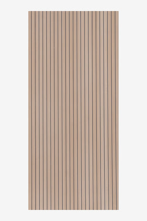 SPC marmeren wandpanelen - Latten naturel eiken - 263x122cm 4mm (Met kliksysteem)