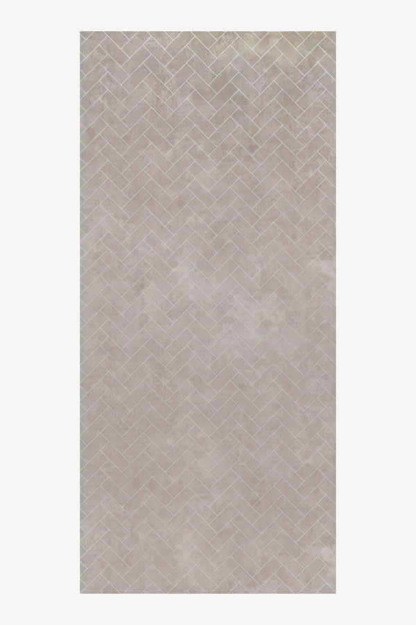SPC marmeren wandpanelen - Visgraat grijs - 263x122cm 4mm (Met kliksysteem)