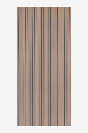 SPC marmeren wandpanelen - Latten naturel walnoot - 263x122cm 4mm (Met kliksysteem)