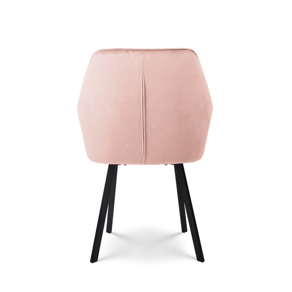 Eetkamerstoel Bella roze