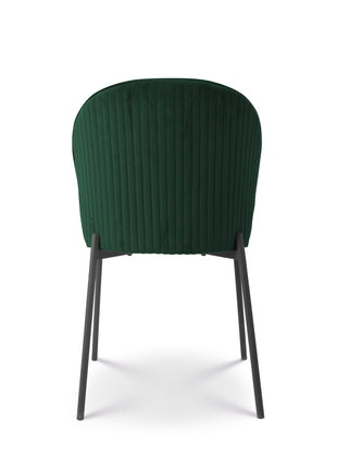 Eetkamerstoel Liza velvet groen