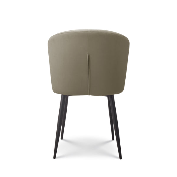 Eetkamerstoel Fay velvet Beige