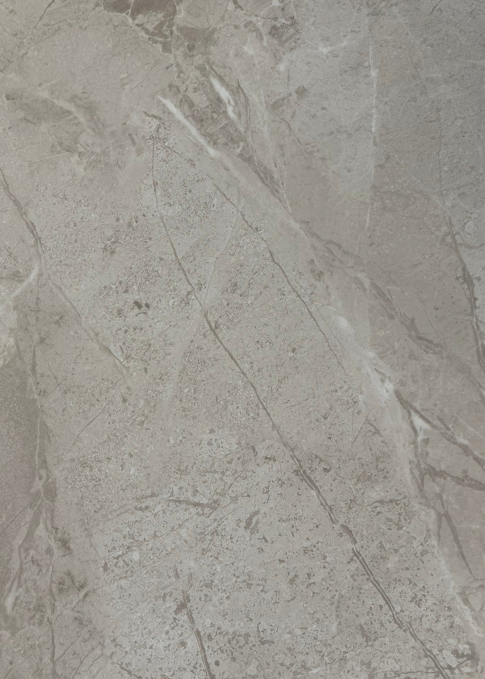 PVC marmeren wandpanelen - Hoogglans Glazed Taupe Marble - Sample