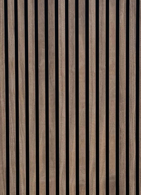 Akoustische wandpanelen - Walnoot - 270x60cm