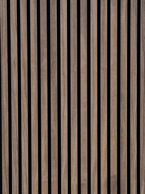 Akoustische wandpanelen - Walnoot - 270x60cm