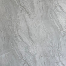 PVC marmeren wandpanelen - Hoogglans Onyx light grey - 260x122cm