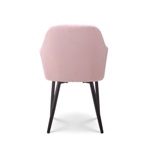 Eetkamerstoel Isa roze