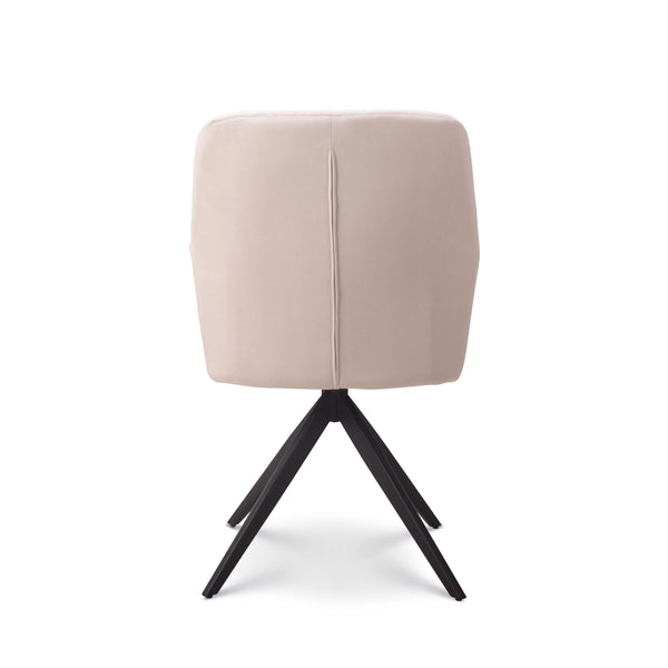 Eetkamerstoel Lynn champagne kleur