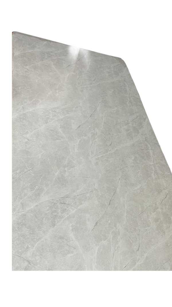 PVC marmeren wandpanelen - Carnico Glans Grijs - 260x122cm