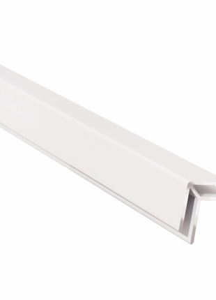 Buitenhoekprofiel wandpanelen - Wit - 300cm - Aluminium