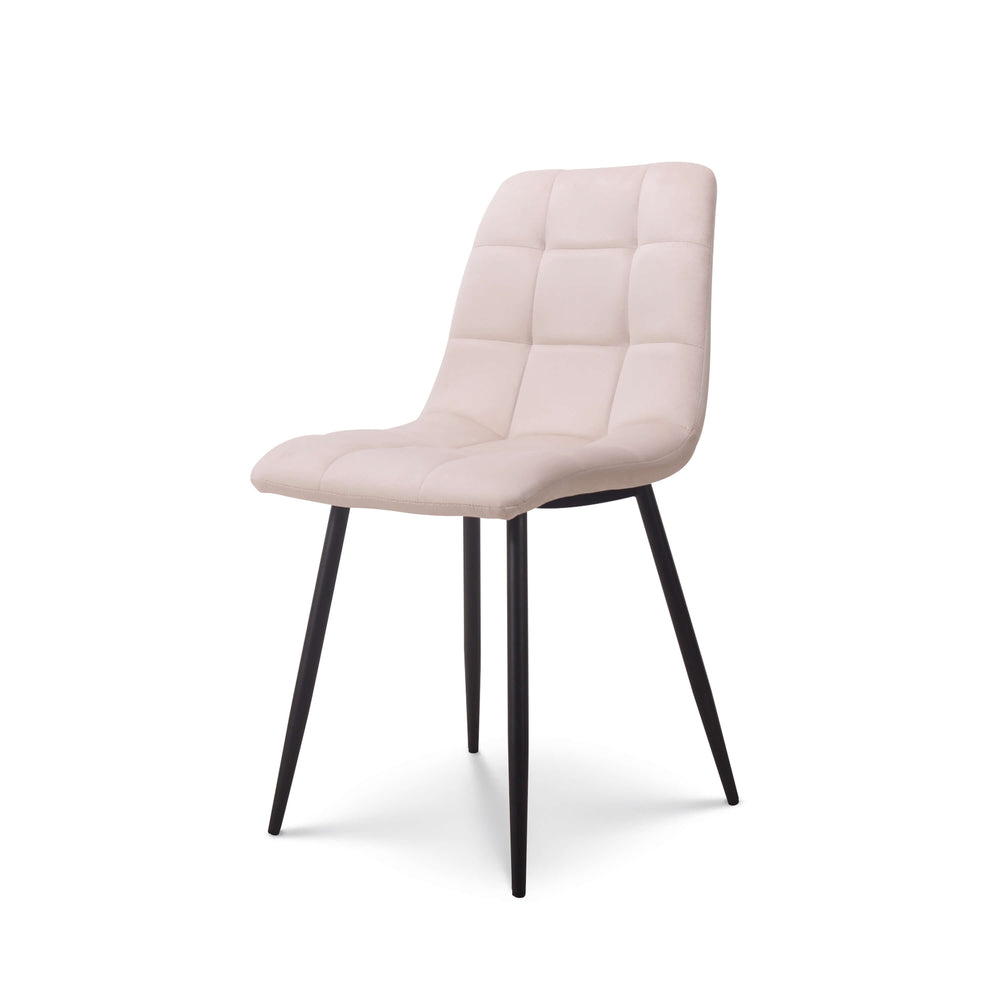 Eetkamerstoel Tess velvet champagne