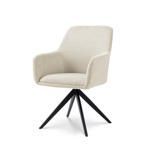 Eetkamerstoel Lynn licht grijs