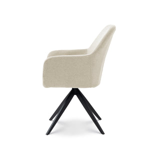 Eetkamerstoel Lynn licht grijs