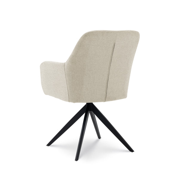 Eetkamerstoel Lynn licht grijs