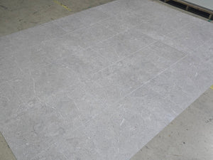 SPC marmeren wandpanelen - Mercury groove grey - 263x122cm 4mm (Met kliksysteem)