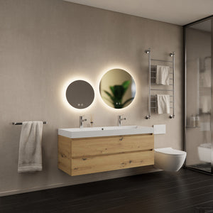 Milan Artisan oak 140 cm (inclusief wastafel)