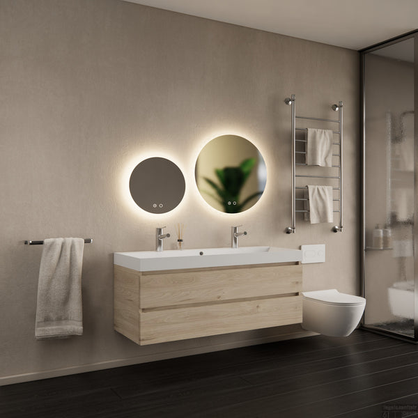 Milan Kastanje 140 cm (inclusief wastafel)