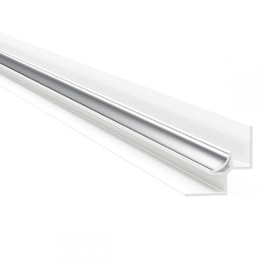 Binnenhoekprofiel wandpanelen - RVS - 300cm - Aluminium