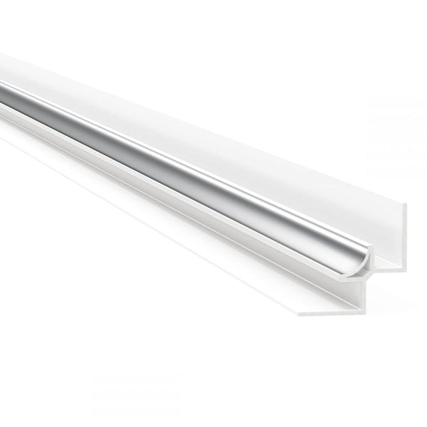 Binnenhoekprofiel wandpanelen - RVS - 300cm - Aluminium