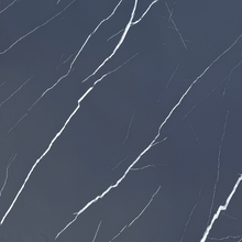 PVC marmeren wandpanelen - Hoogglans Marquina Zwart - 260x122cm