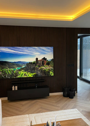 Akoustische wandpanelen - Smoked oak - 270x60cm