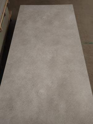 SPC marmeren wandpanelen - Beton ciré taupe grijs - 263x122cm 4mm (Met kliksysteem)