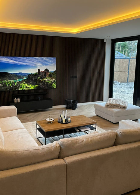 Akoustische wandpanelen - Smoked oak - 270x60cm