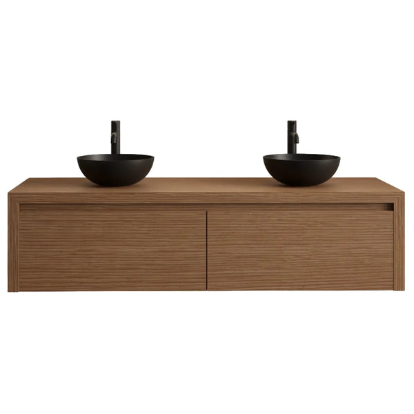 Gliss Design Ares badmeubel 120cm 2 lades pure zonder waskom