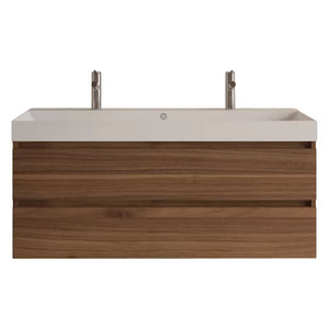 Milan Mat Walnoot (inclusief wastafel)