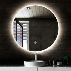 Saniclear Circle ronde spiegel met LED verlichting 60cm incl. spiegelverwarming