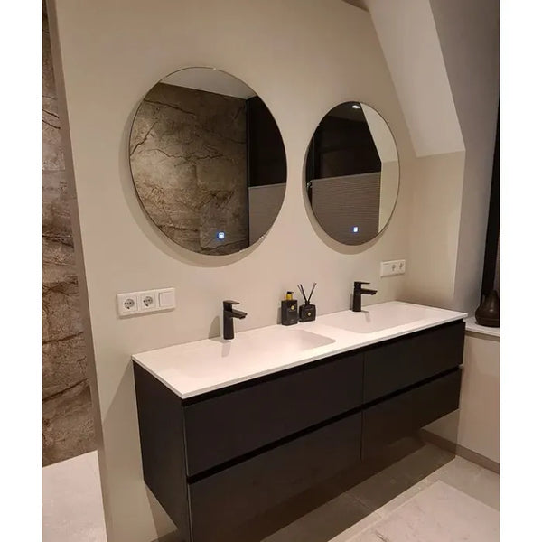 Saniclear Circle ronde spiegel met LED verlichting 60cm incl. spiegelverwarming