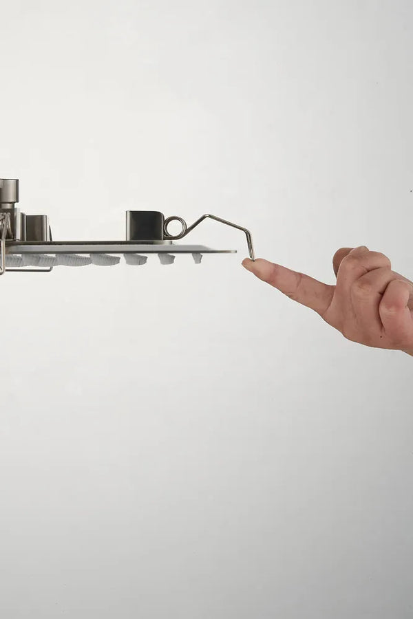 Saniclear Cube inbouw regendouche met inbouw douchekop 30x30cm RVS