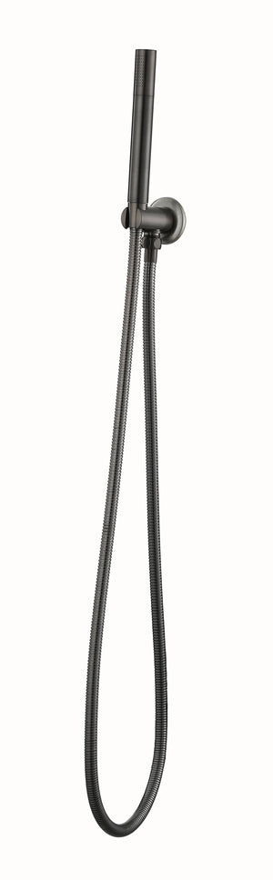Saniclear Iron inbouw regendouche met wandarm en 30cm hoofddouche verouderd ijzer - gunmetal