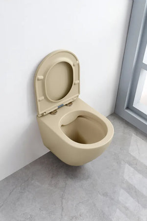 Saniclear Itsie licht ivoor toiletpot randloos met softclose zitting