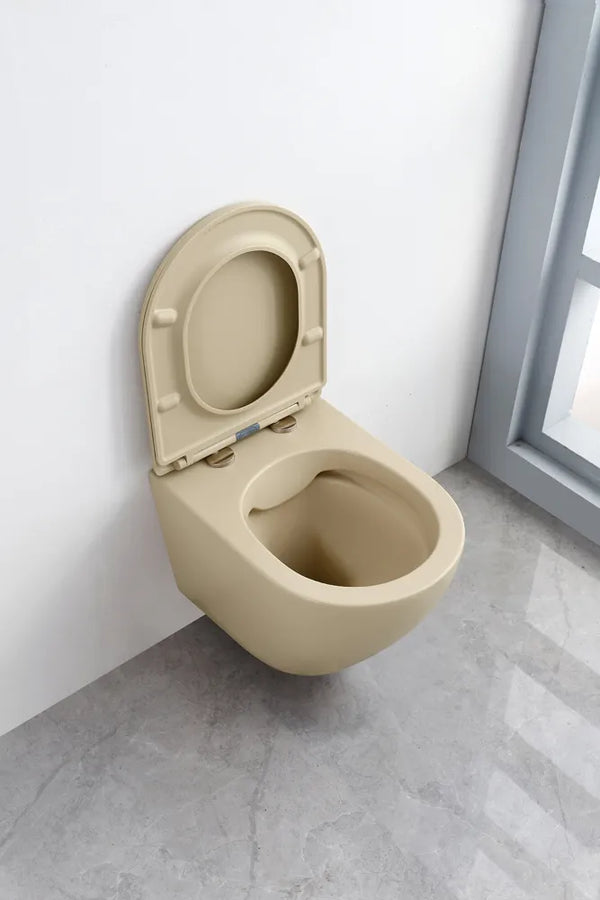 Saniclear Itsie licht ivoor toiletpot randloos met softclose zitting