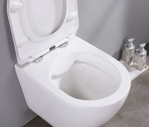 Saniclear Itsie witte toiletpot randloos met softclose zitting