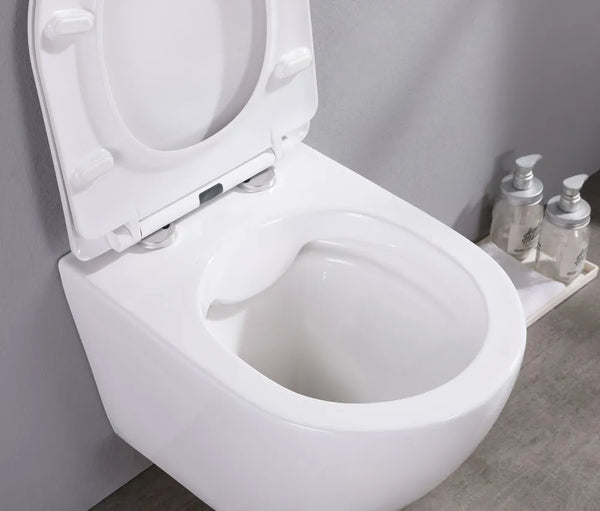 Saniclear Itsie witte toiletpot randloos met softclose zitting