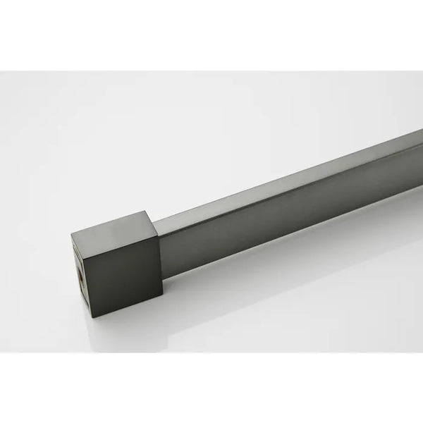 Saniclear Modern Iron profielloze inloopdouche 80x200 verouderd ijzer - gunmetal