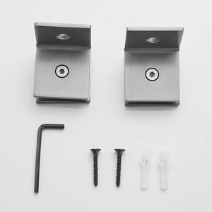 Saniclear Modern Iron profielloze inloopdouche 80x200 verouderd ijzer - gunmetal