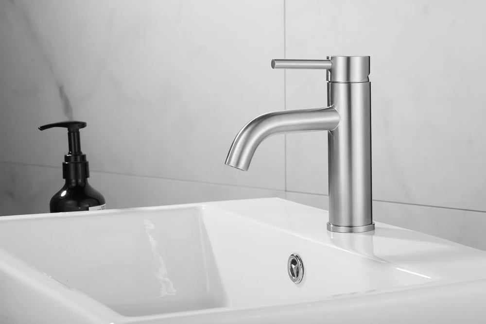 Saniclear Plus wastafelkraan RVS
