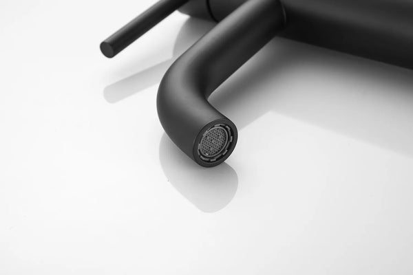 Saniclear Plus wastafelkraan zwart mat